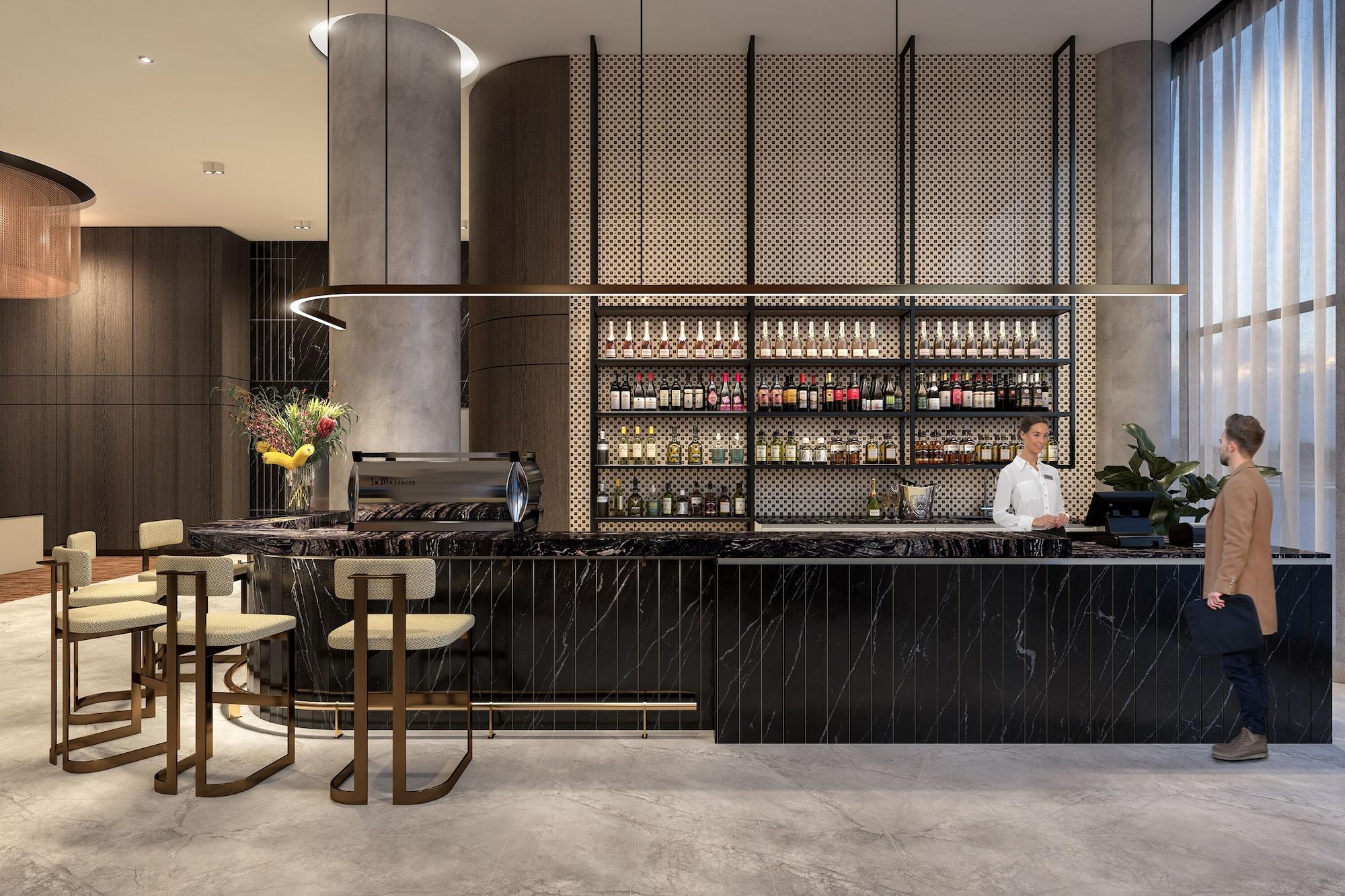 Oakwood Premier Melbourne Aparthotel Buitenkant foto The Bar